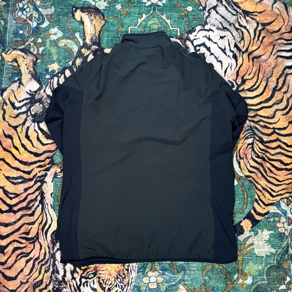 Patagonia Adze Hybrid Jacket Full Zip Polartec Soft Shell Gray Black Large - Picture 2 of 8